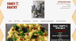 Desktop Screenshot of fancypantry.com