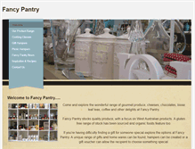 Tablet Screenshot of fancypantry.com.au